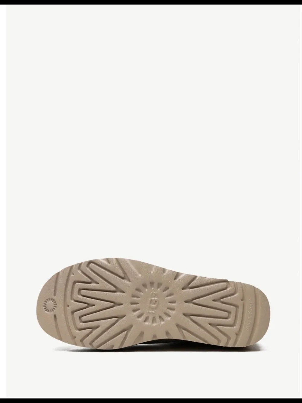 Women's Platform Ankle Boot in Beige